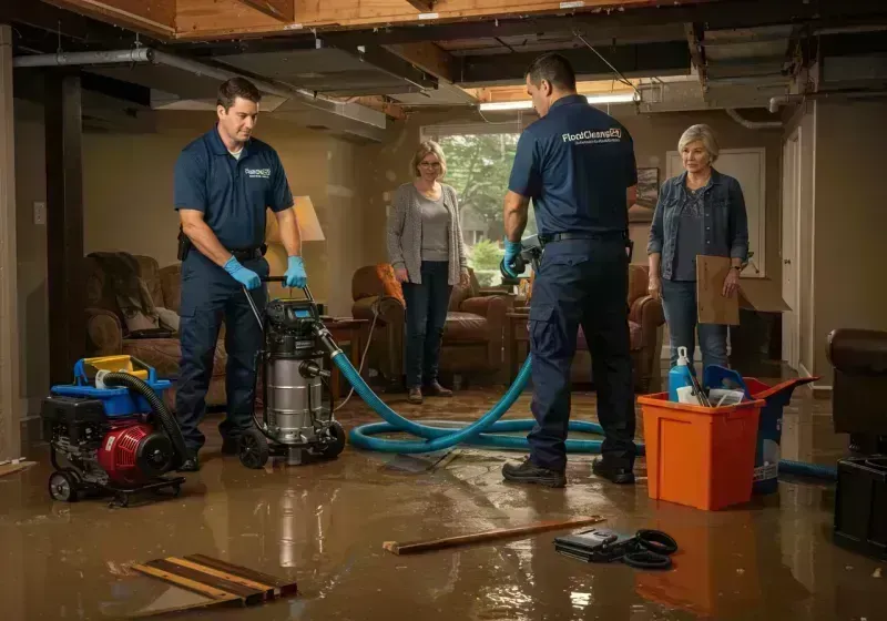 Basement Water Extraction and Removal Techniques process in Pace, FL